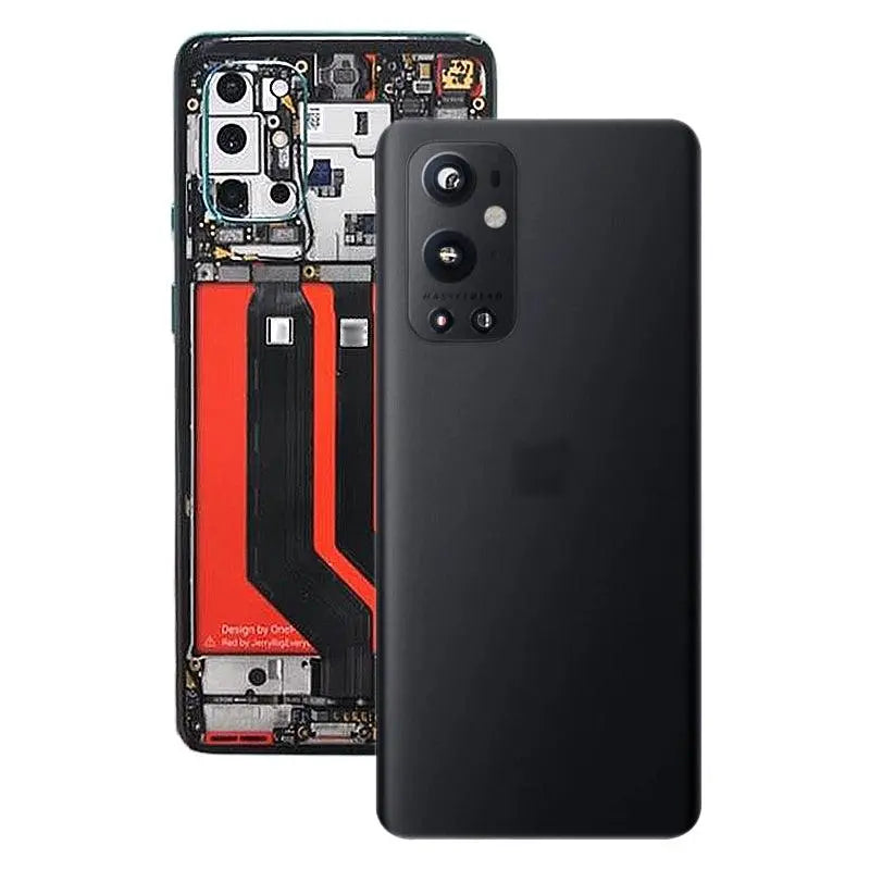 Mozomart Battery Door Back Panel Housing for Oneplus 9 Pro : Black - Zeespares.in