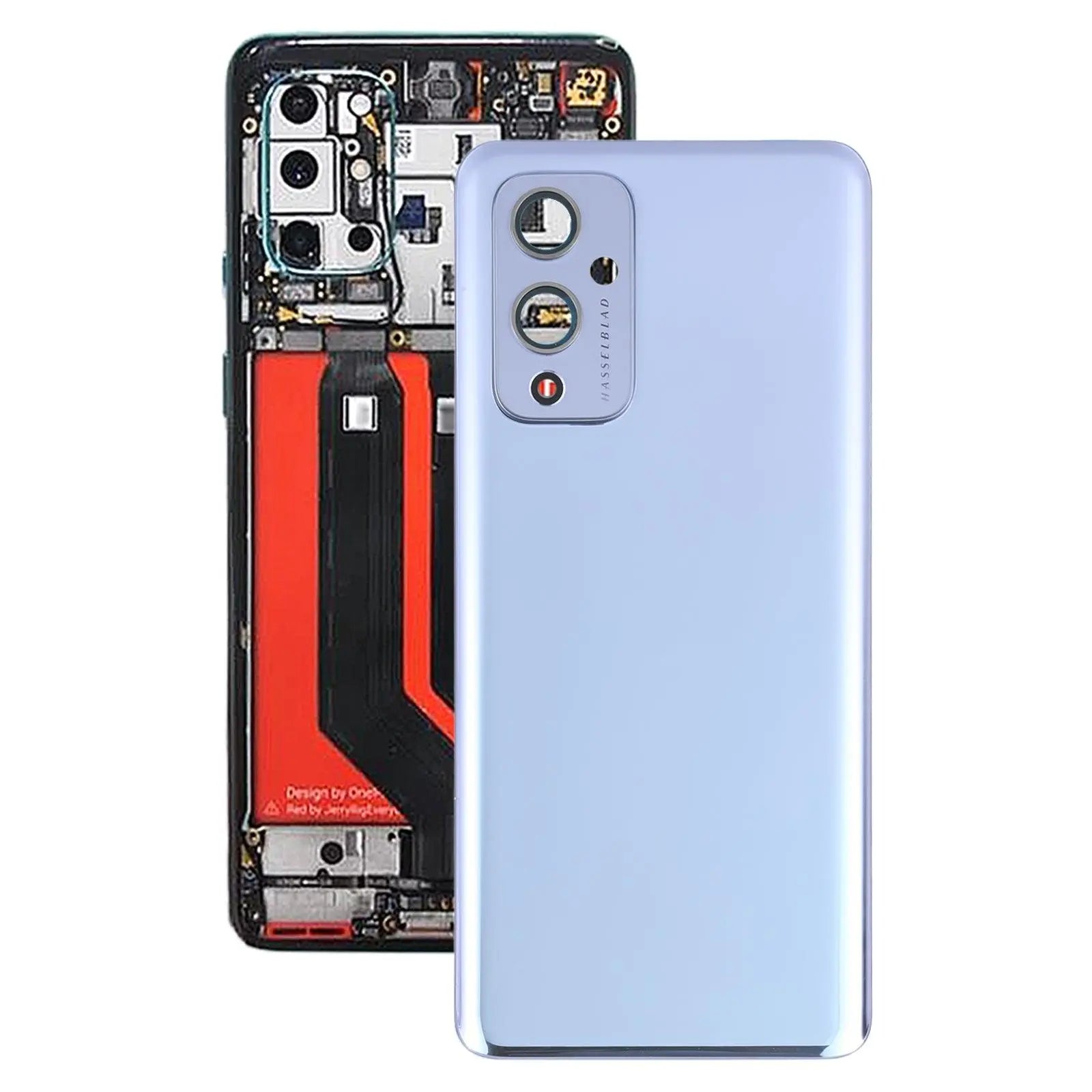 Oneplus 9 Back Panel Housing Body Back Glass Purple