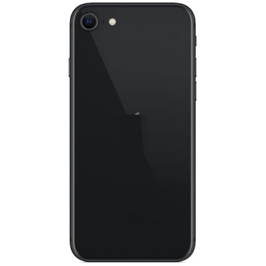Back Panel Housing for Apple Iphone SE (2020) Black- Zeespares