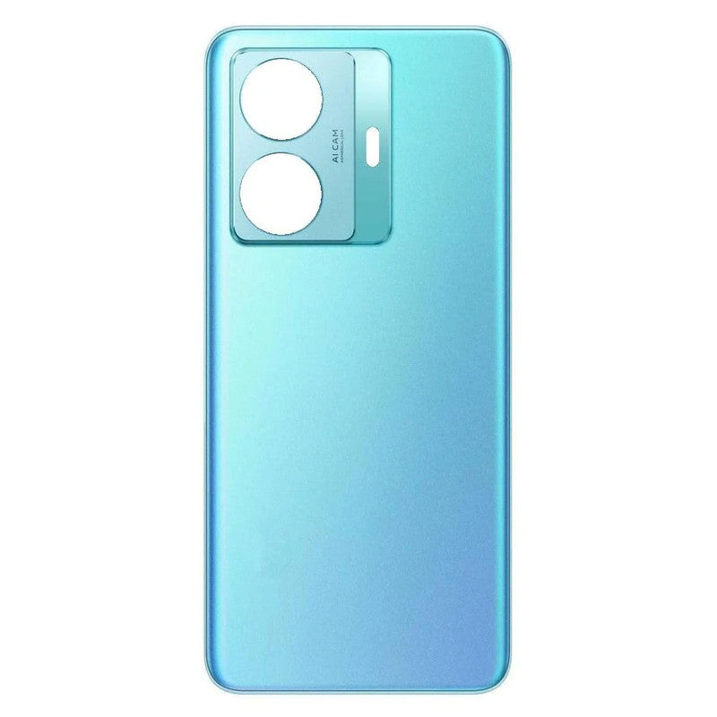 Mozomart Back Panel for Vivo T1 4g Blue Mate Finish Mozomart