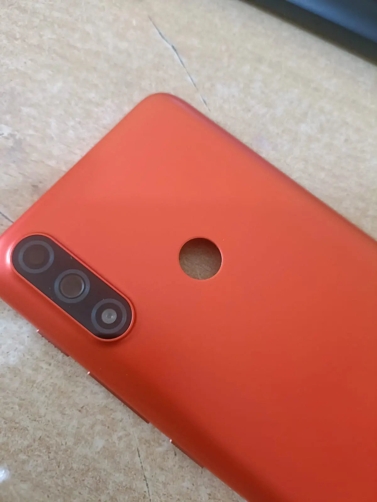 Mozomart Battery Door Back Panel Housing for Motorola Moto E7 Power : Coral red Mozomart