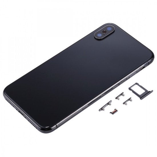 Back Panel Housing for Apple Iphone X Grey