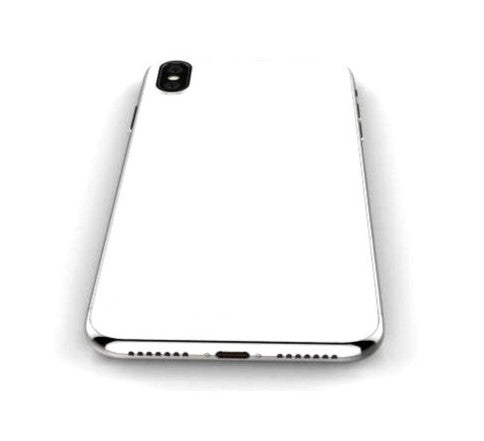 Back Panel Housing for Apple Iphone X Silver