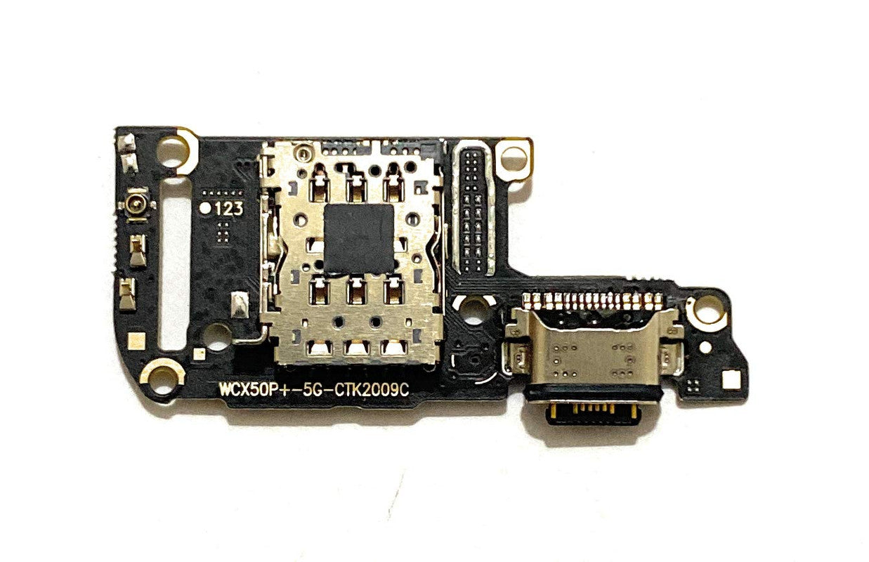 VIVO X50 Pro Charging Port Connector Board Flex by Zeespares.in