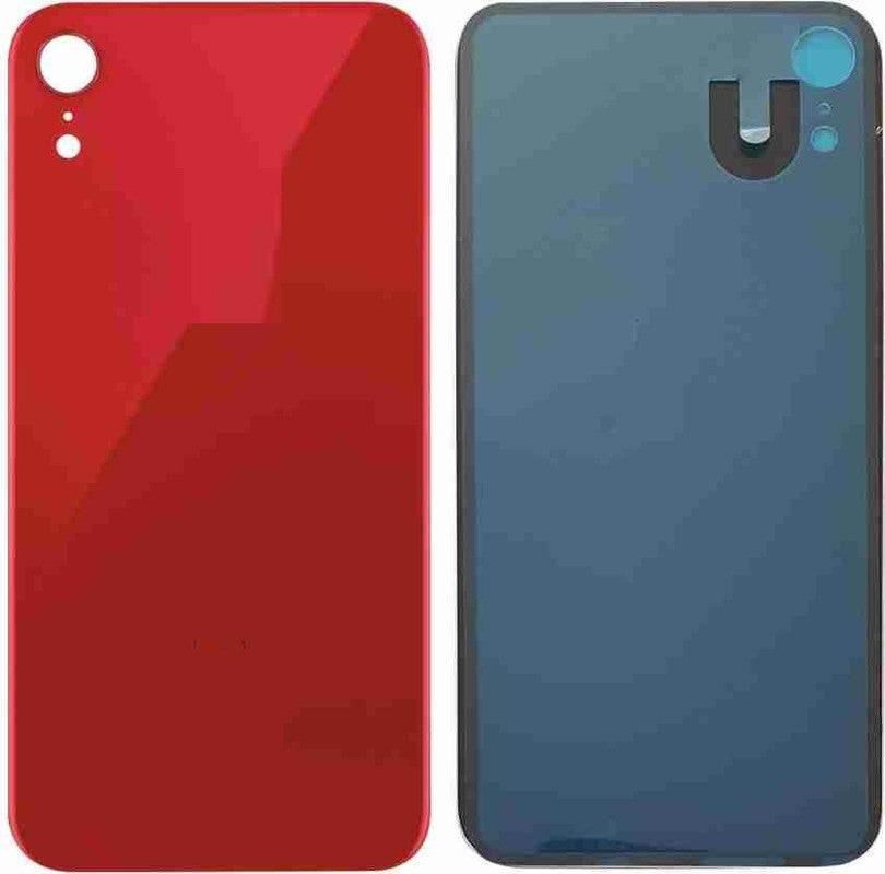 Back Panel Glass for Apple Iphone XR (With Proper Color) Red