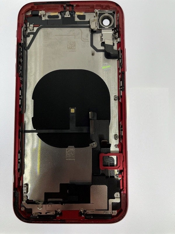Back Panel Housing for Apple Iphone XR Red- Zeespares – Zeespares.in