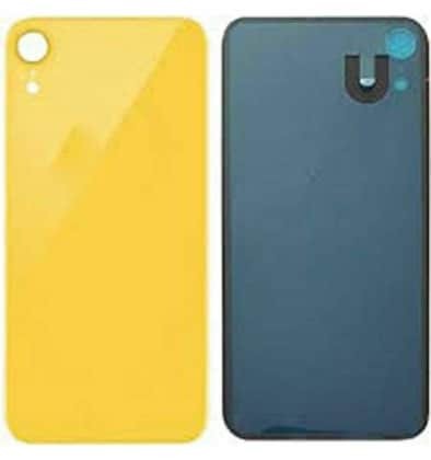 Back Panel Glass for Apple Iphone XR (With Proper Color) Yellow