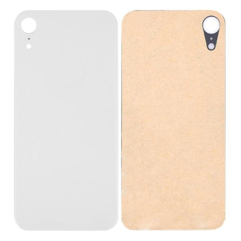 Back Panel Glass for Apple Iphone XR (With Proper Color) White