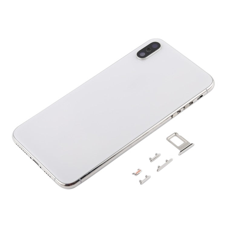 Back Panel Housing for Apple Iphone XS Silver