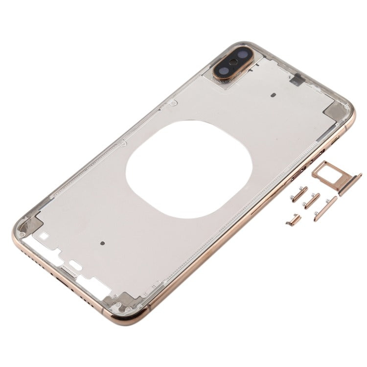 Back Panel Housing for Apple Iphone XS Max Gold
