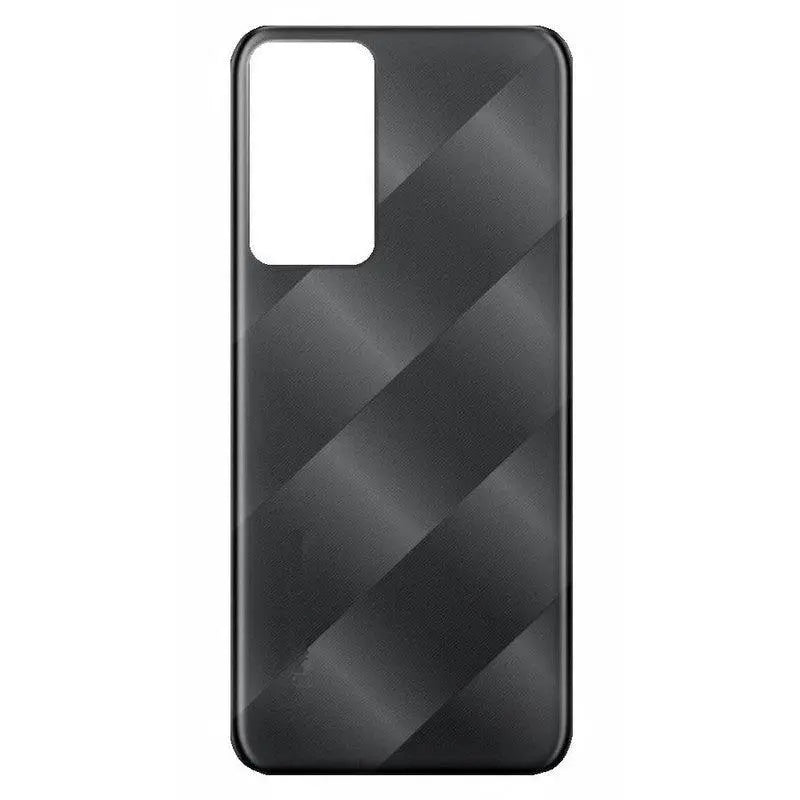 Tecno Pop 6 Pro Back Panel Housing Body Back Glass Black