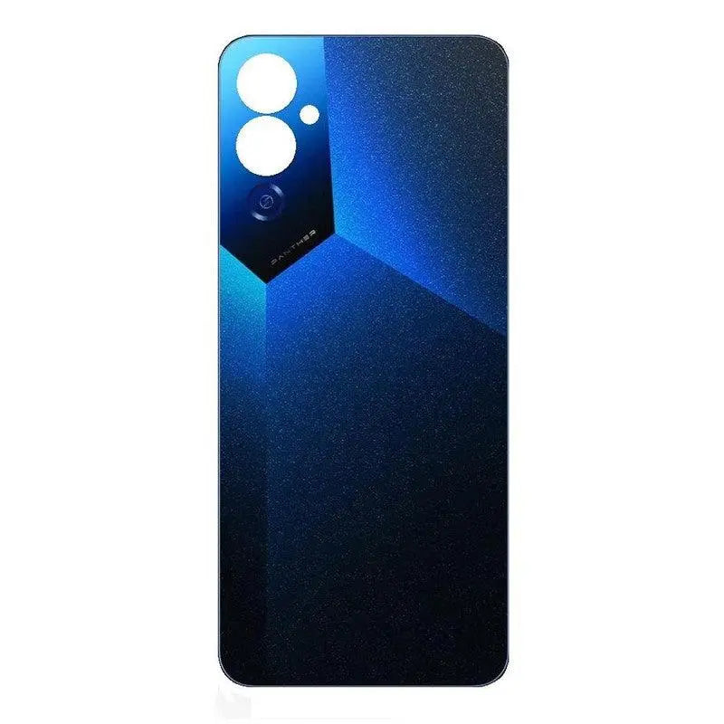 Tecno Pova 4 Back Panel Housing Body Back Glass Blue