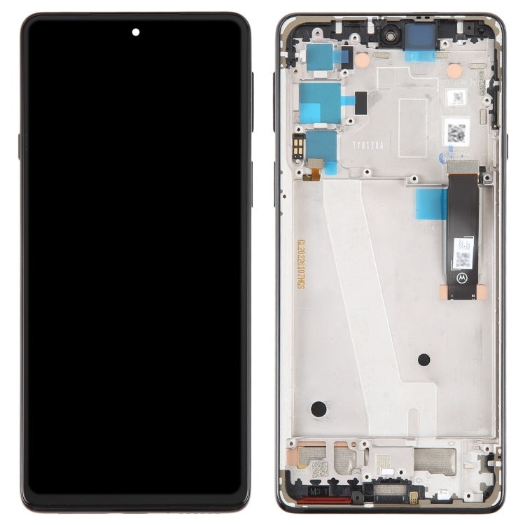 Motorola Moto EDGE 20 (XT2143-1) Lcd Display Folder Combo with frame