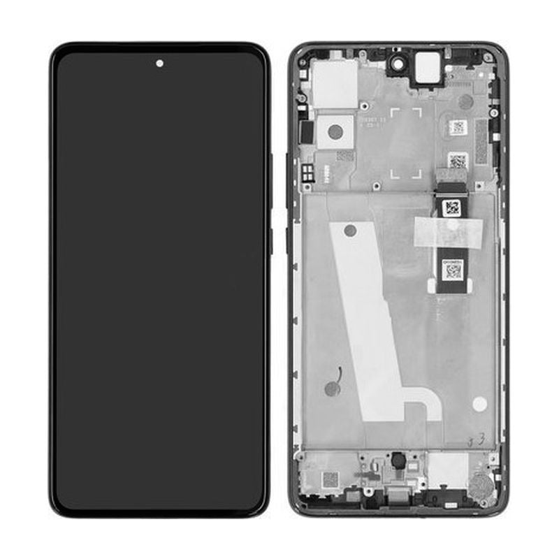 Motorola Moto EDGE 30 (XT2203-1) Lcd Display Folder Combo with frame