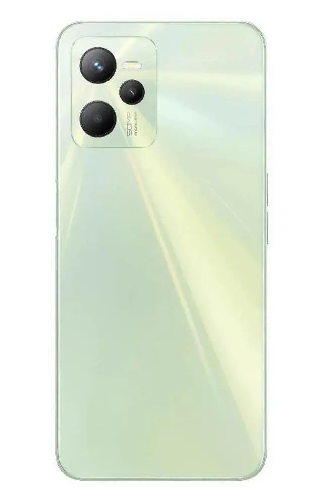 Realme C35 Back Panel Housing Body Back Glass Glowing Green