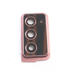 Mozomart Back Camera Glass Lens With Frame for Samsung Galaxy Fold 2 Copper - Zeespares.in
