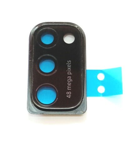 Mozomart Back Camera Glass Lens With Frame for Samsung Galaxy M21 Black - Zeespares.in