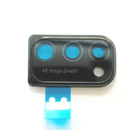 Mozomart Back Camera Glass Lens With Frame for Samsung Galaxy M21 Black - Zeespares.in