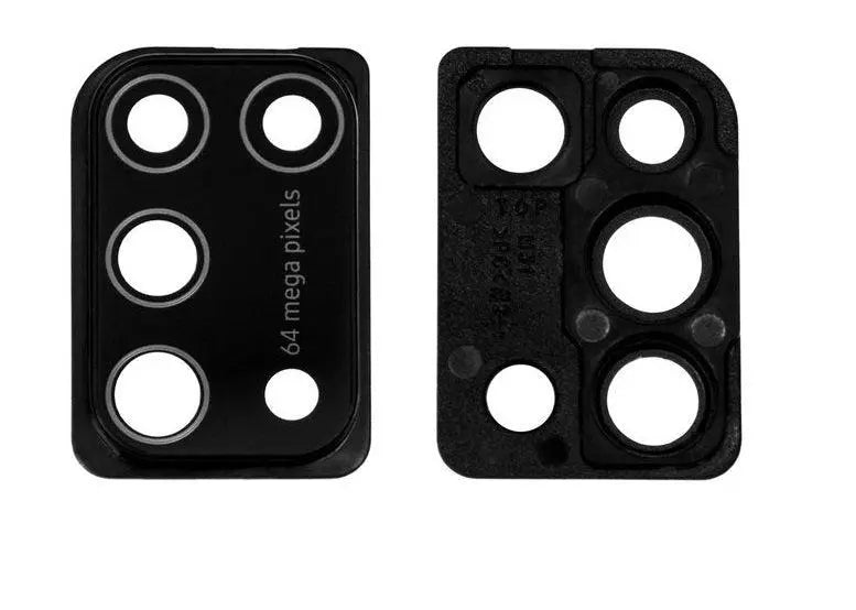 Mozomart Back Camera Glass Lens With Frame for Samsung Galaxy M31 Black - Zeespares.in