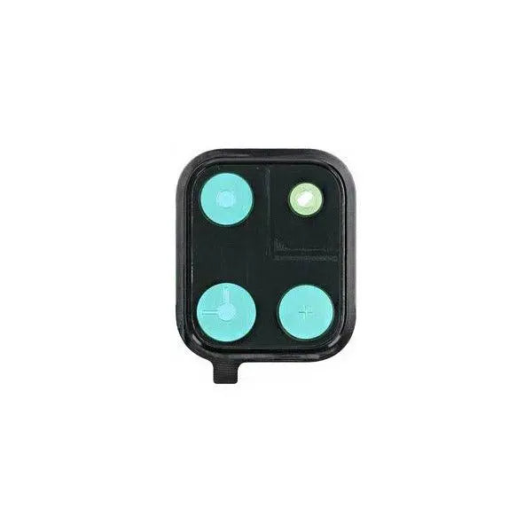 Mozomart Back Camera Glass Lens With Frame for Samsung Galaxy Note 10 Lite Black - Zeespares.in