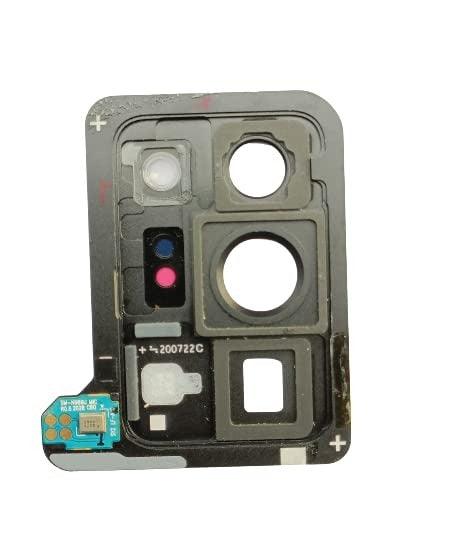 Mozomart Back Camera Glass Lens With Frame for Samsung Galaxy Note 20 Ultra Copper - Zeespares.in
