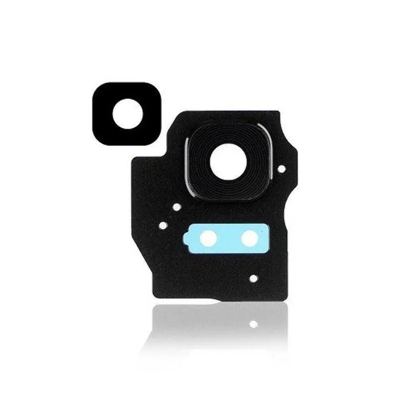 Mozomart Back Camera Glass Lens With Frame for Samsung Galaxy S8 Plus Black - Zeespares.in