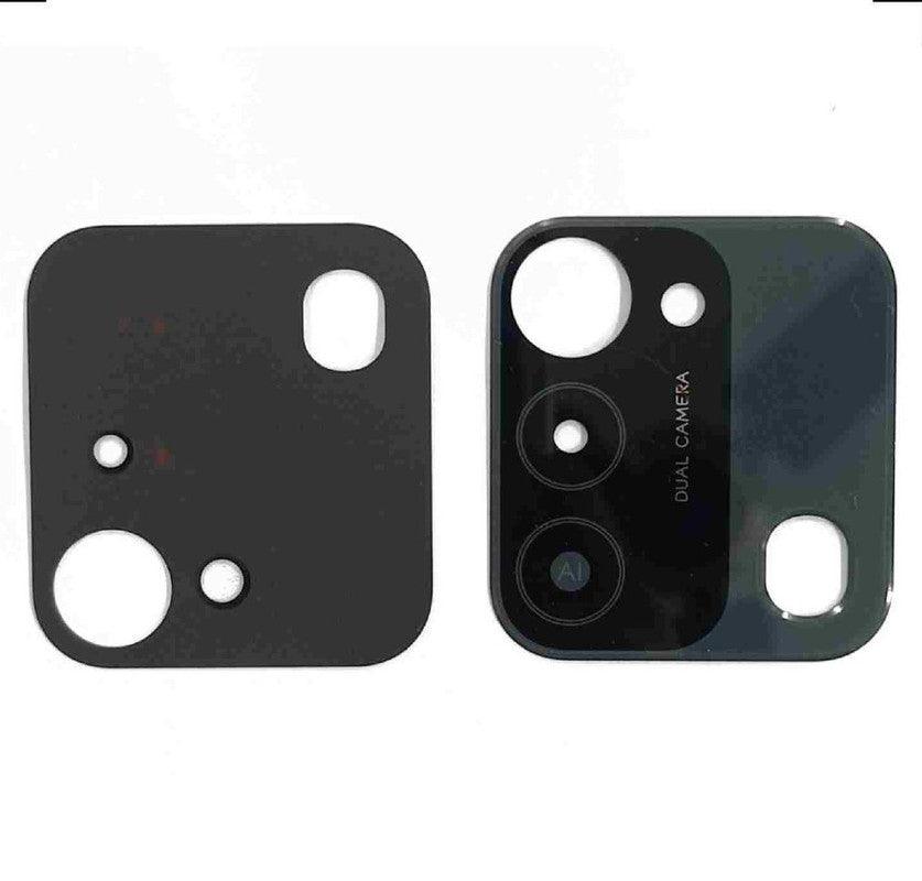 Mozomart Back Camera Glass Lens with Frame for Tecno KG5 : Black - Zeespares.in