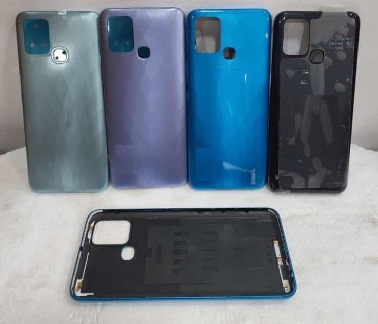Mozomart Back Panel for Infinix Note 10s (X689) Green - Zeespares.in