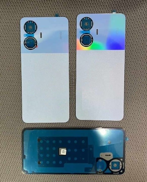 Mozomart Back Panel for Realme Narzo N55 : Prime Blue - Zeespares.in