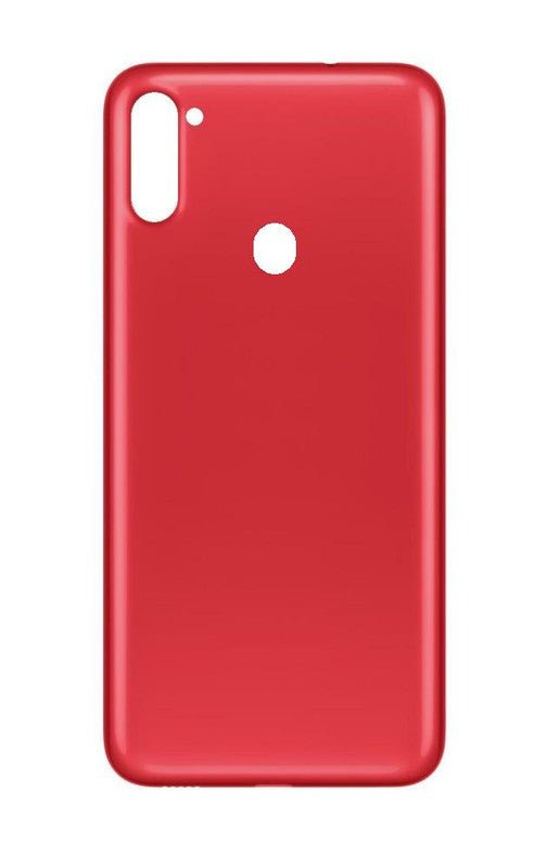 Mozomart Back Panel for Samsung Galaxy A11 Red - Zeespares.in