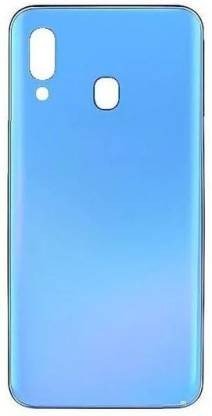 Mozomart Back Panel for Samsung Galaxy A20 Blue - Zeespares.in