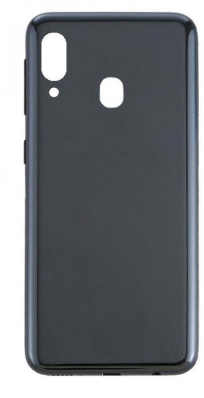 Mozomart Back Panel for Samsung Galaxy A20E Black - Zeespares.in