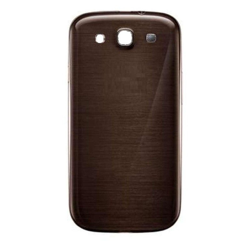 Mozomart Back Panel for Samsung Galaxy SIII Brown - Zeespares.in