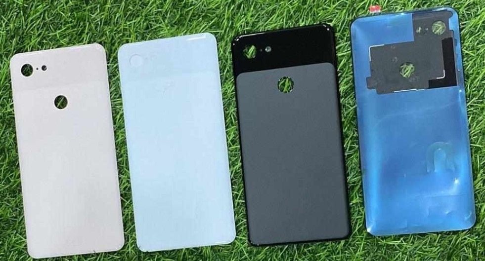 Mozomart Back Panel Glass for Google Pixel 3 XL : Black - Zeespares.in