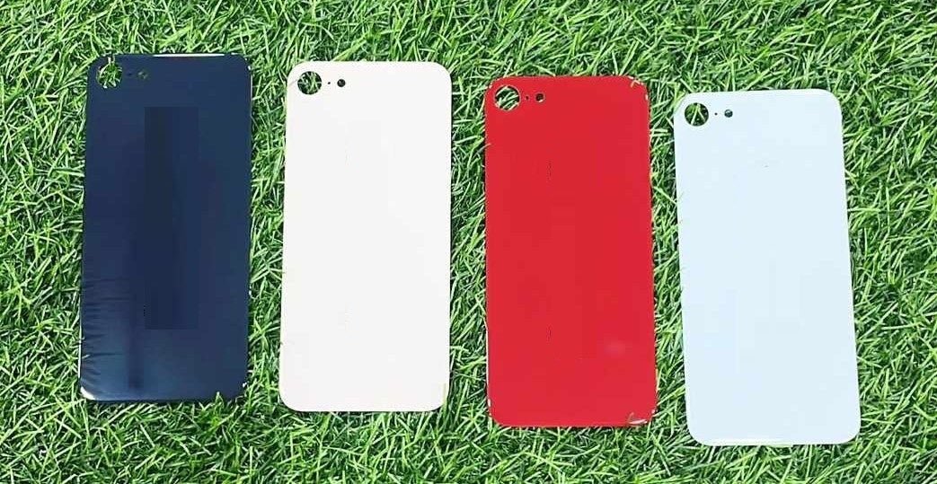 Mozomart Back Panel Glass for iPhone 8 : Gold - Zeespares.in