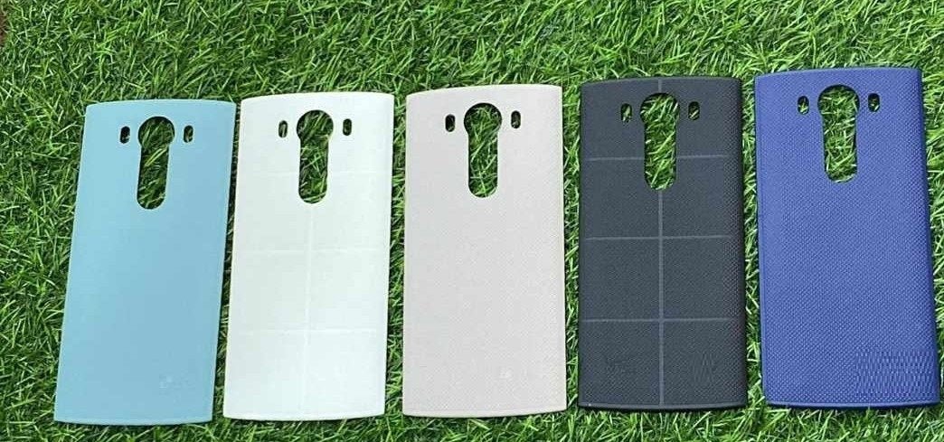 Mozomart Back Panel Glass for LG V10 Black - Zeespares.in