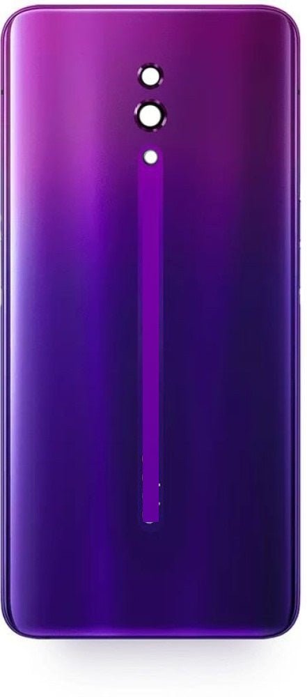 Mozomart Back Panel Glass for Oppo Reno : Purple - Zeespares.in