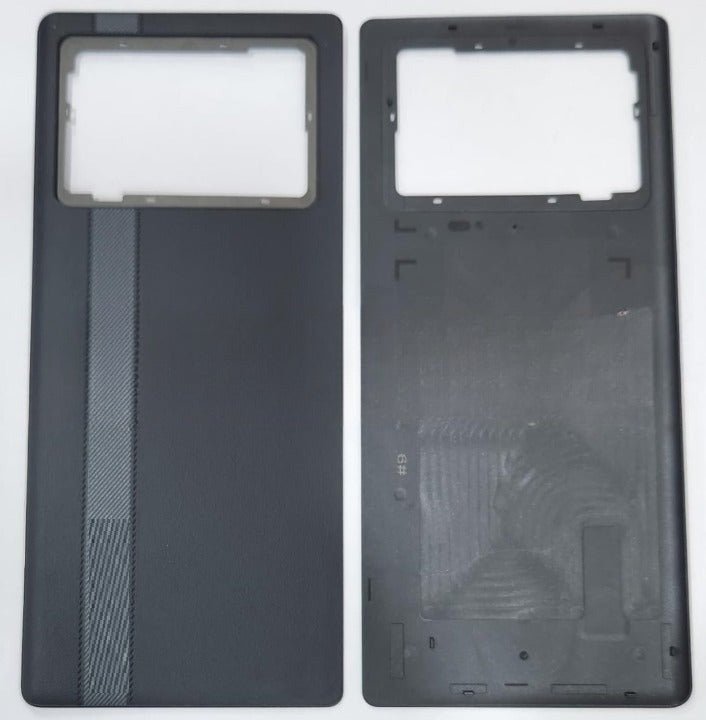 Mozomart Back Panel Glass for Vivo X Fold : Black - Zeespares.in