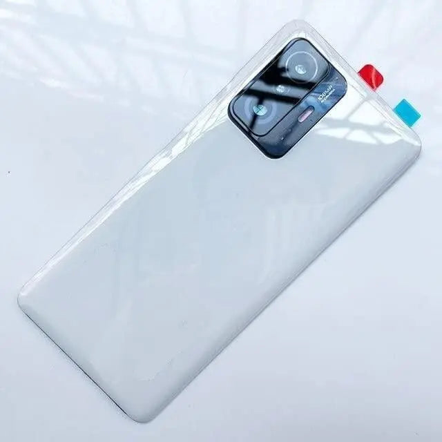Mozomart Back Panel Glass for Xiaomi 11T Pro - Moonlight White - Zeespares.in