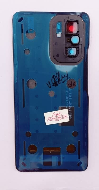 Mozomart Back Panel Glass for Xiaomi Mi 11X : Blue - Zeespares.in