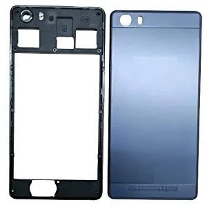 Mozomart Back Panel Housing Body for Gionee M5 Lite Blue - Zeespares.in
