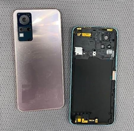Mozomart Back Panel Housing Body for Infinix Note 11 (X663) : Graphite Black - Zeespares.in