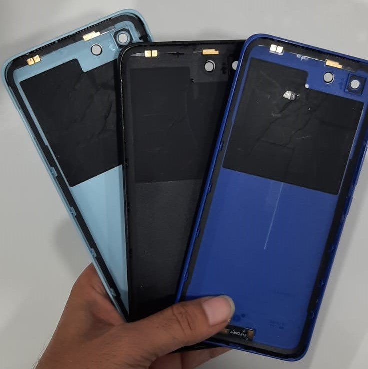 Mozomart Back Panel Housing Body for Infinix Smart 6 HD : Aqua Sky