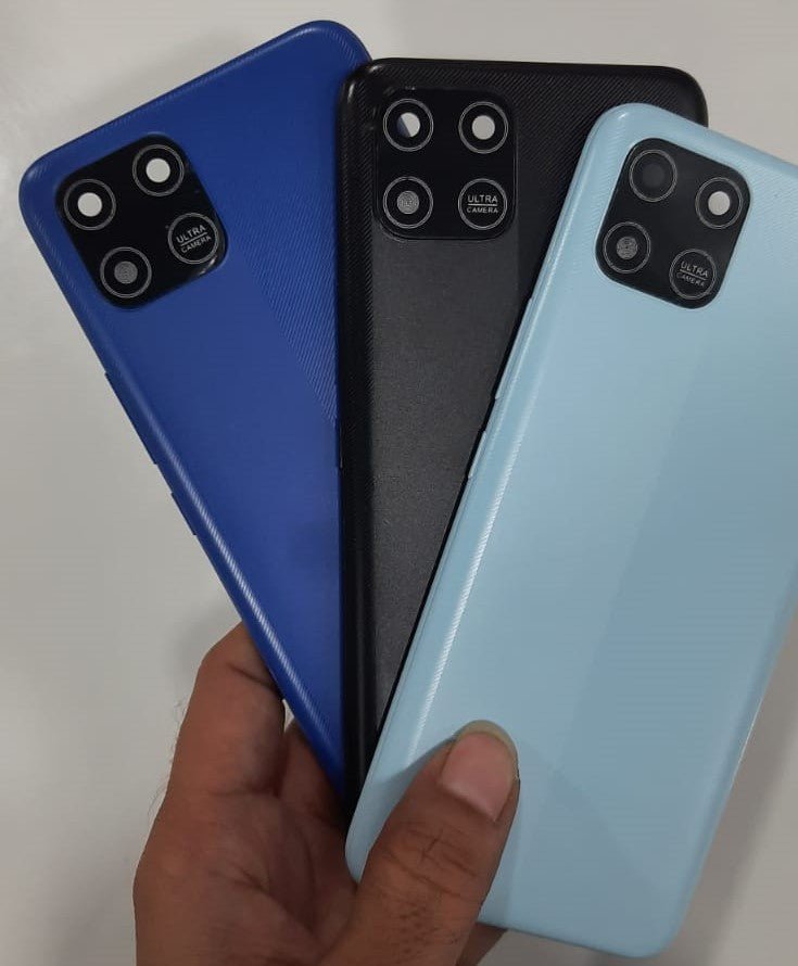 Mozomart Back Panel Housing Body for Infinix Smart 6 HD : Blue - Zeespares.in