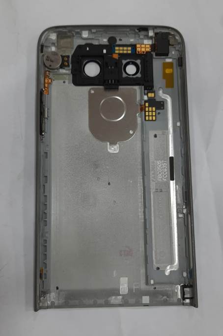 Mozomart Back Panel Housing Body for LG G5 : Silver - Zeespares.in