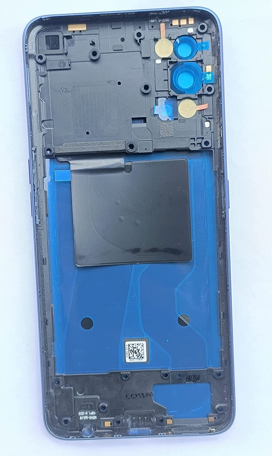 Mozomart Back Panel Housing Body for Realme 7 Pro (Blue) - Zeespares.in