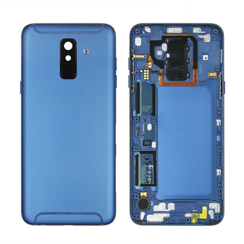 Mozomart Back Panel Housing Body for Samsung Galaxy A6 Plus Blue - Zeespares.in