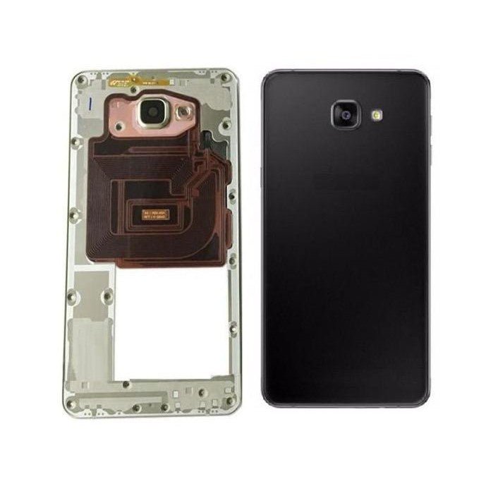 Mozomart Back Panel Housing Body for Samsung Galaxy A9 2016 Black - Zeespares.in