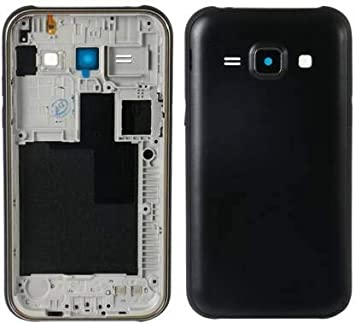 Mozomart Back Panel Housing Body for Samsung Galaxy J1 Black - Zeespares.in