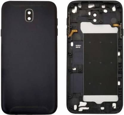 Mozomart Back Panel Housing Body for Samsung Galaxy J7 2017 Black - Zeespares.in